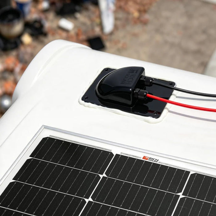 Rich Solar Dual Solar Cable Entry with IP68-Rated PG7 Glands - Off Grid Stores