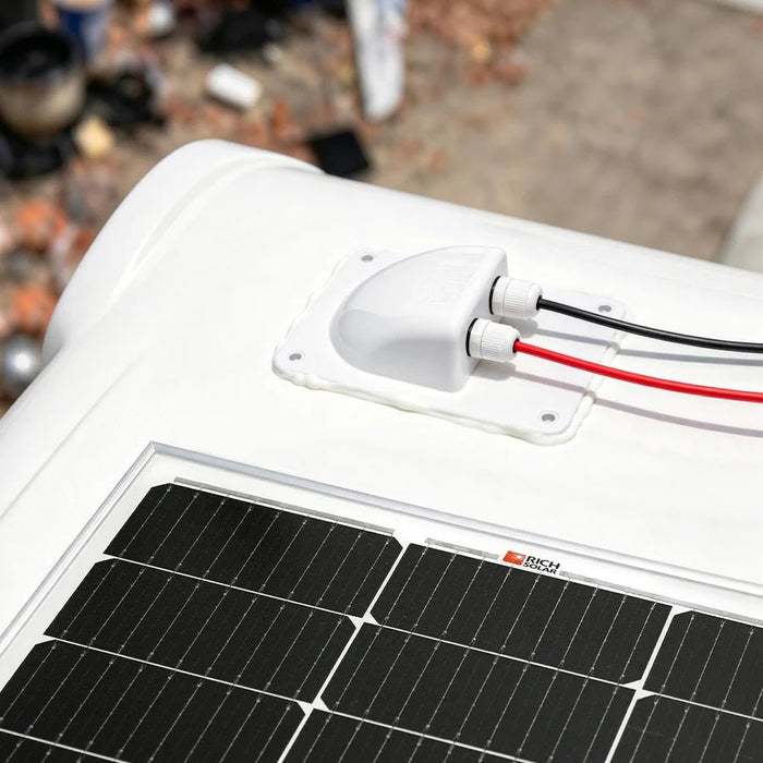 Rich Solar Dual Solar Cable Entry with IP68-Rated PG7 Glands - Off Grid Stores