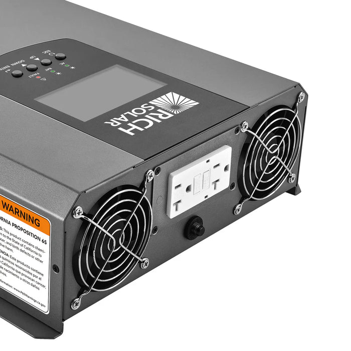 Rich Solar 20 Amp Slim GFCI Outlet