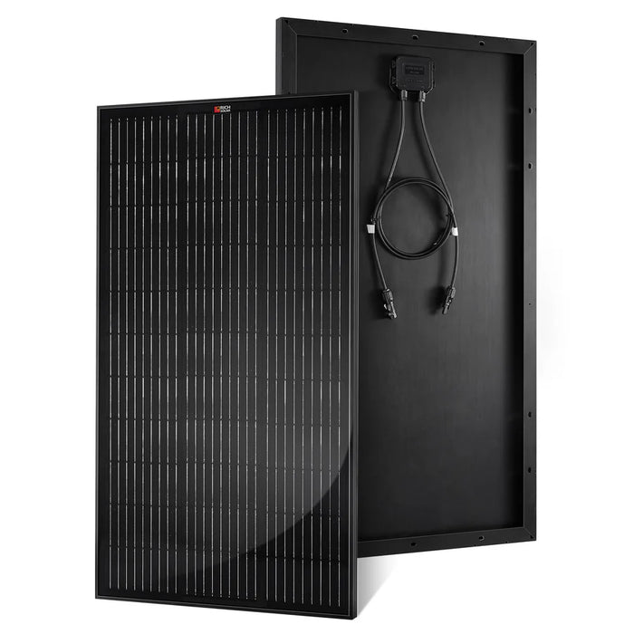 Rich Solar MEGA 100 Watt ONYX Black Monocrystalline Solar Panel