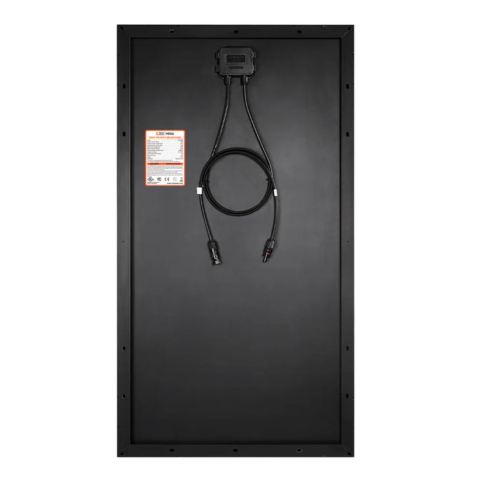 Rich Solar MEGA 100 Watt ONYX Black Monocrystalline Solar Panel