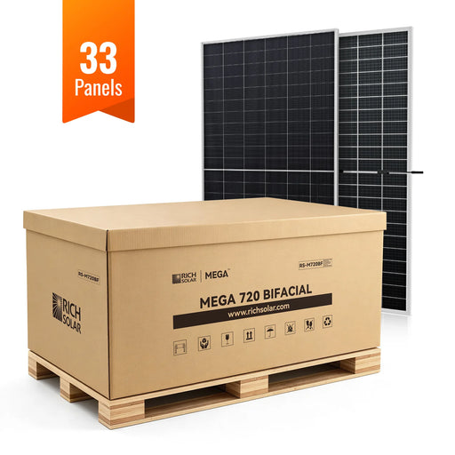 Rich Solar MEGA 720W Bifacial N-Type Solar Panel - Off Grid Stores