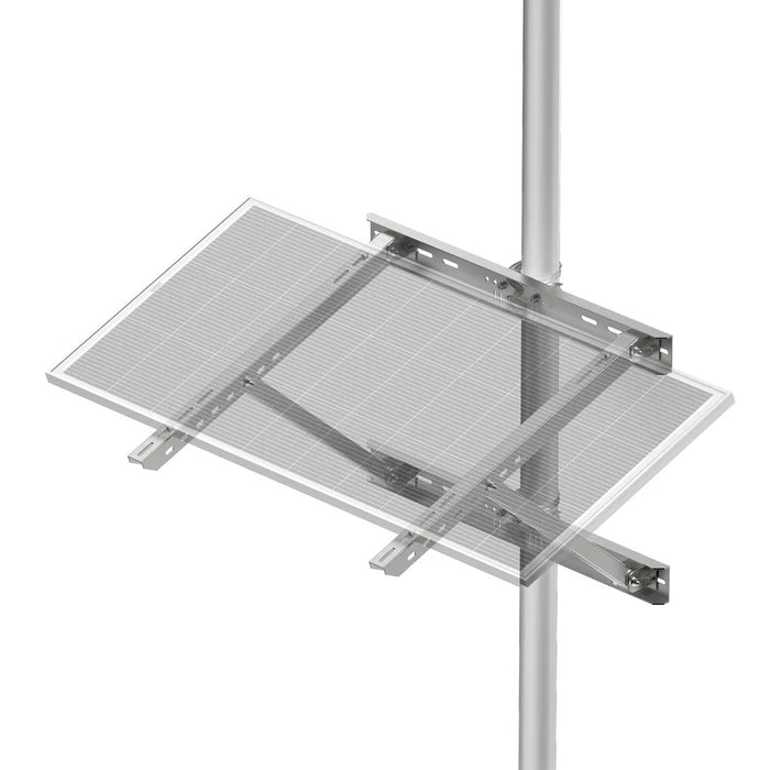 Rich Solar Adjustable Solar Pole Mount Bracket Kit