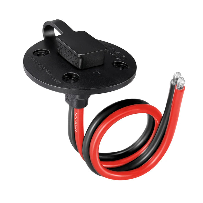 Rich Solar SAE Socket Sidewall Port with 10AWG Cable