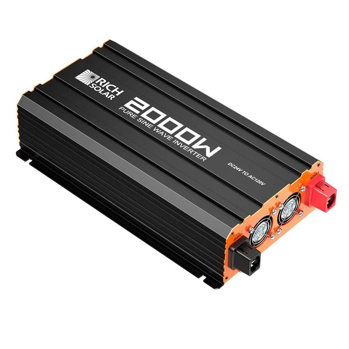 Rich Solar NOVA PURE MAX 2K 2000 Watt 24V Industrial Pure Sine Wave Inverter - Off Grid Stores