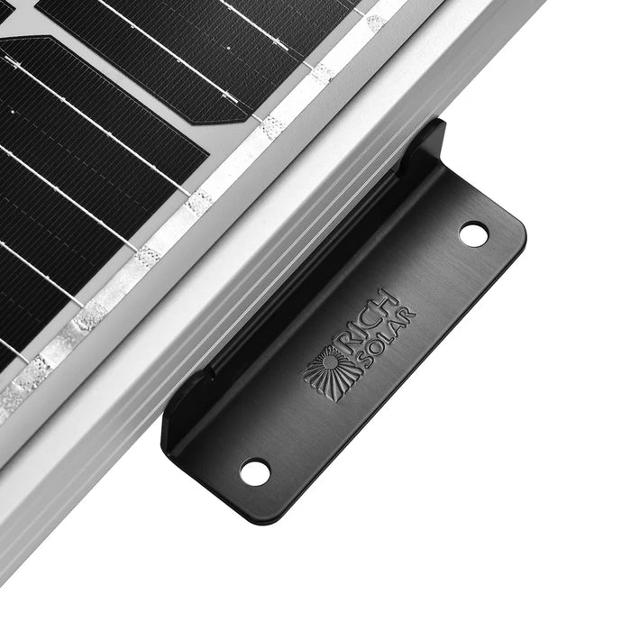 Rich Solar Mounting Hardware Z Brackets With Screws