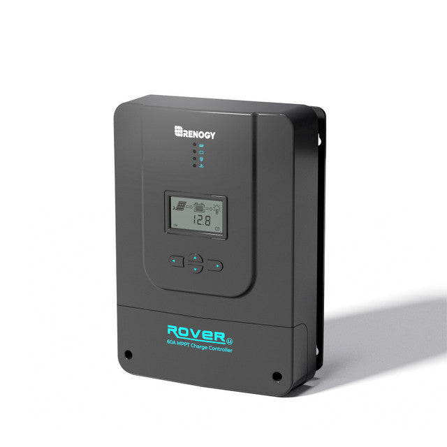 Renogy Rover 60 Amp MPPT Solar Charge Controller with BT-1 Bluetooth Module + Renogy One Core
