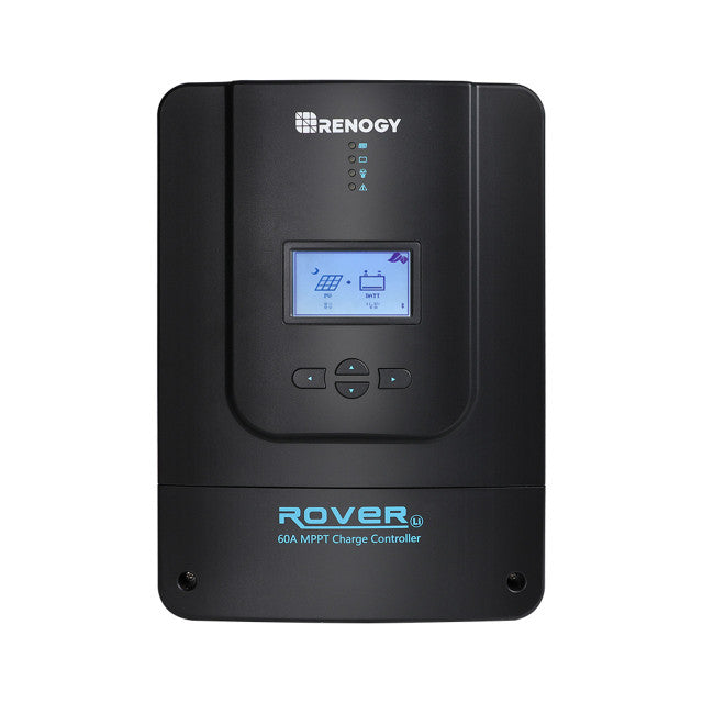 Renogy Rover 60 Amp MPPT Solar Charge Controller with BT-1 Bluetooth Module + Renogy One Core