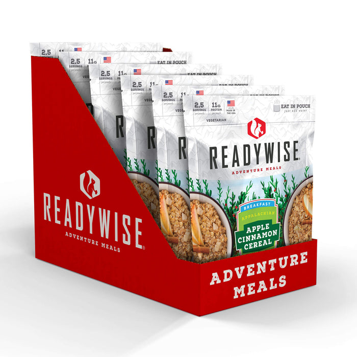 ReadyWise 6-Pack Case Appalachian Apple Cinnamon Cereal