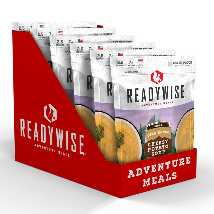 ReadyWise 6-Pack Case Open Range Cheesy Potato Soup