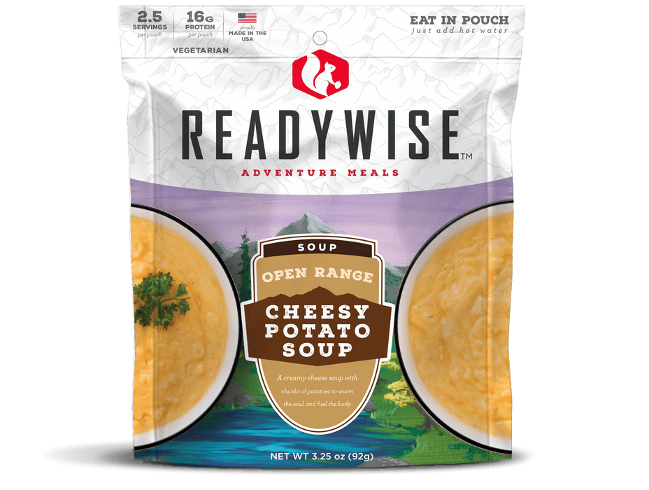 ReadyWise 6-Pack Case Open Range Cheesy Potato Soup