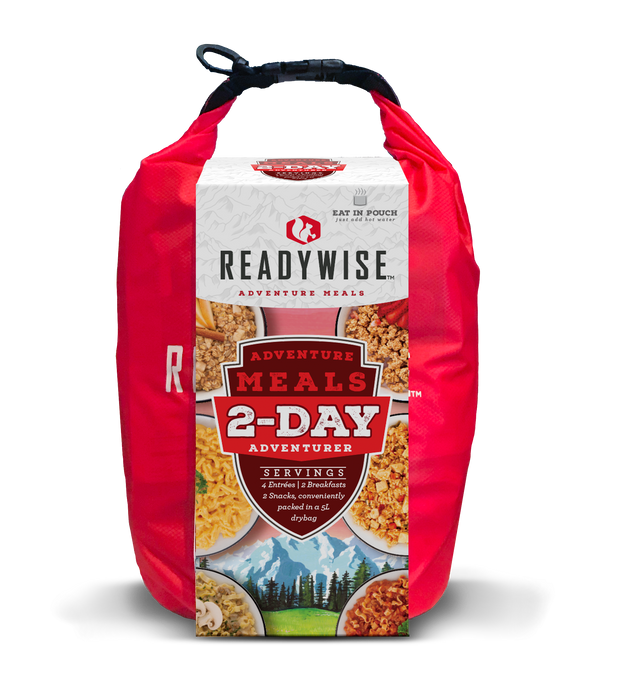 ReadyWise 2 Day Adventure Kit with Dry Bag