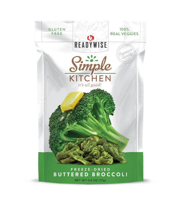 ReadyWise 6-Pack Simple Kitchen Buttered Broccoli