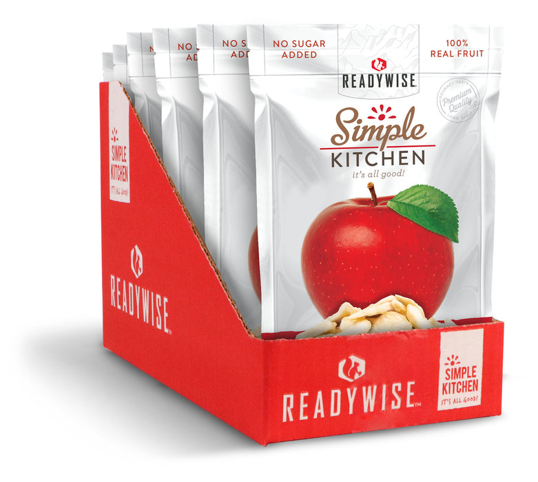 ReadyWise 6-Pack Simple Kitchen Freeze Dried Sweet Apples