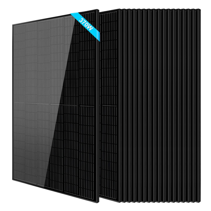 SunGoldPower 370W Monocrystalline Black PERC Solar Panel