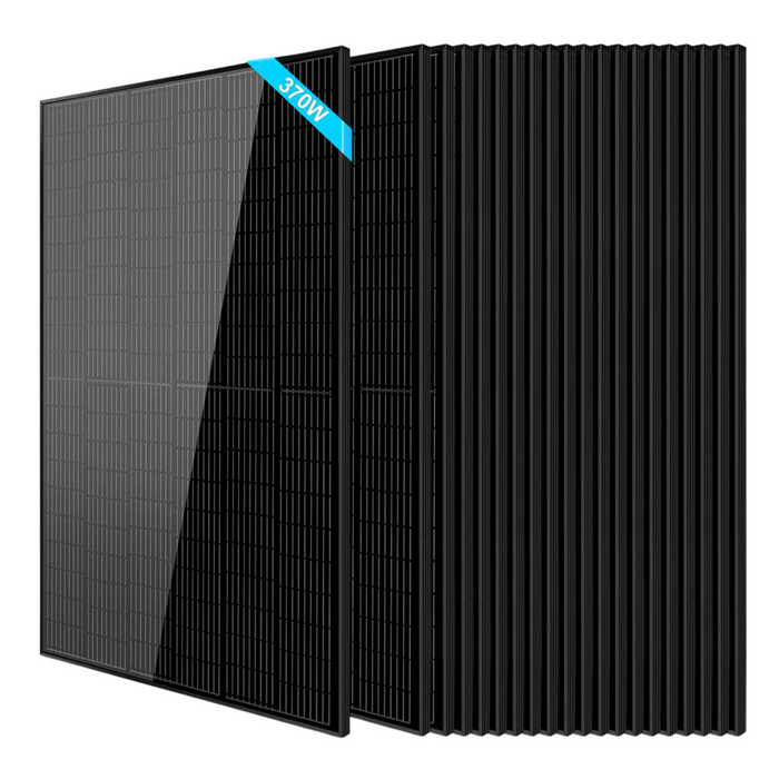 SunGoldPower 370W Monocrystalline Black PERC Solar Panel