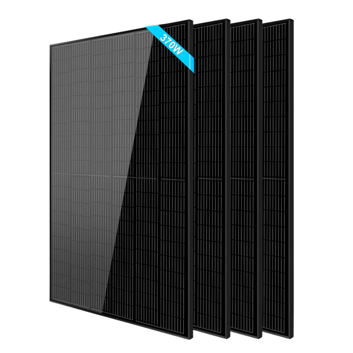 SunGoldPower 370W Monocrystalline Black PERC Solar Panel