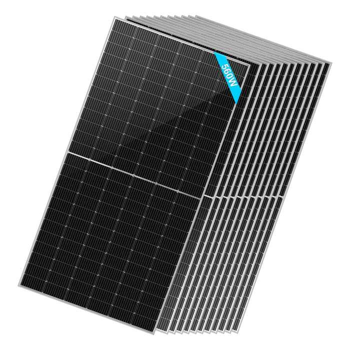 SunGoldPower 560W Bifacial PERC Monocrystalline Solar Panel