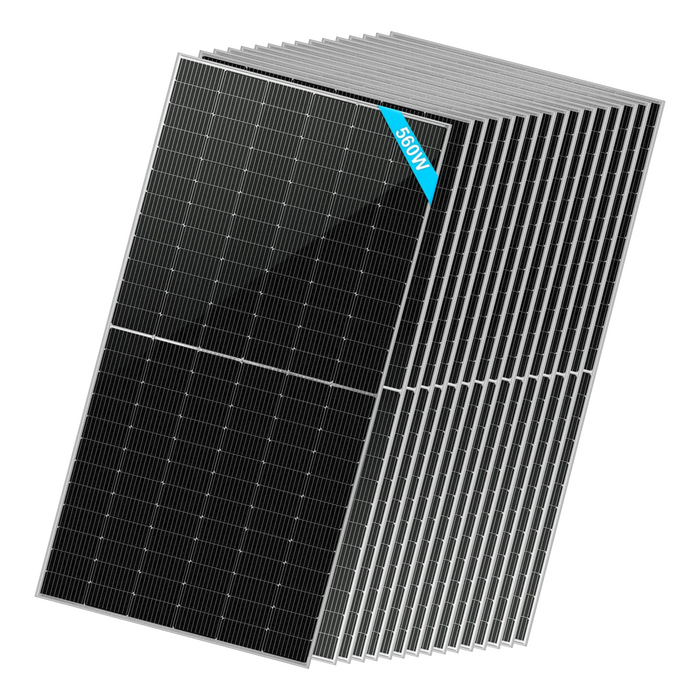 SunGoldPower 560W Bifacial PERC Monocrystalline Solar Panel