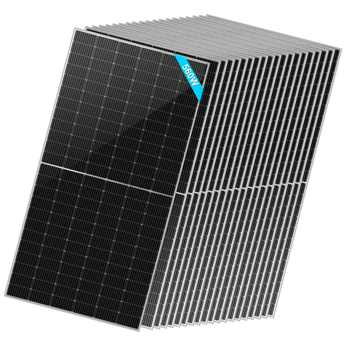 SunGoldPower 560W Bifacial PERC Monocrystalline Solar Panel