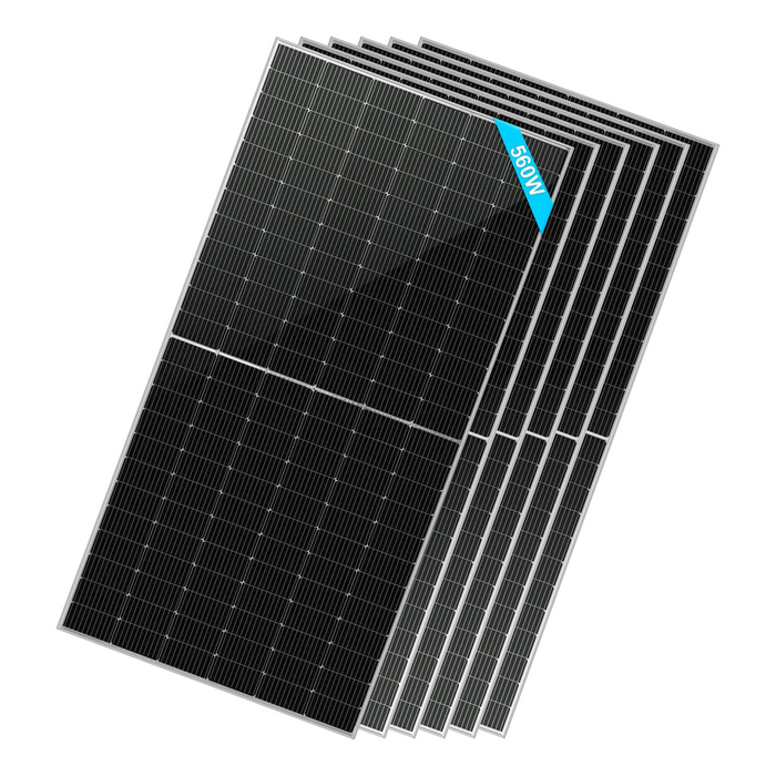 SunGoldPower 560W Bifacial PERC Monocrystalline Solar Panel