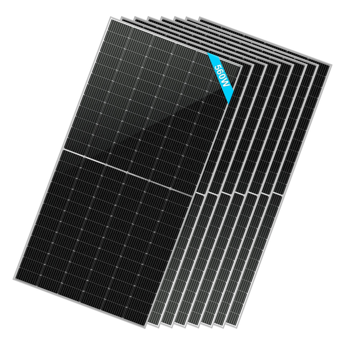 SunGoldPower 560W Bifacial PERC Monocrystalline Solar Panel