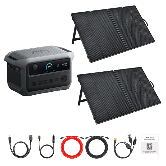 Anker SOLIX C2000 Gen 2 + Custom Solar Panels Kits