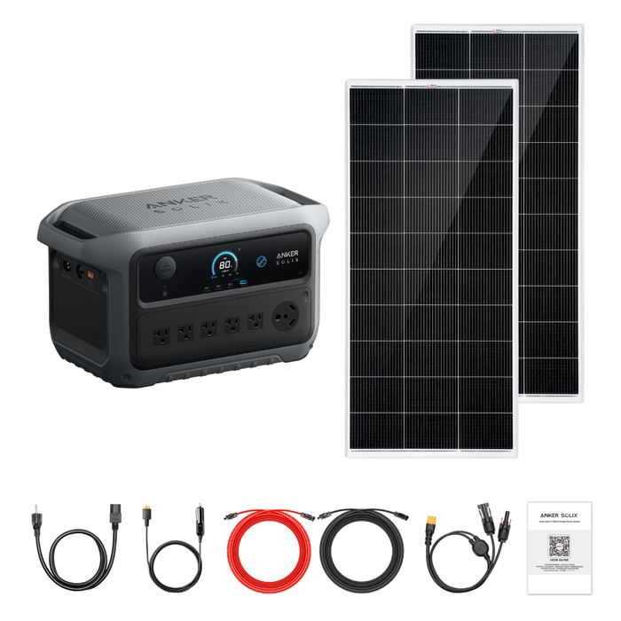 Anker SOLIX C2000 Gen 2 + Custom Solar Panels Kits