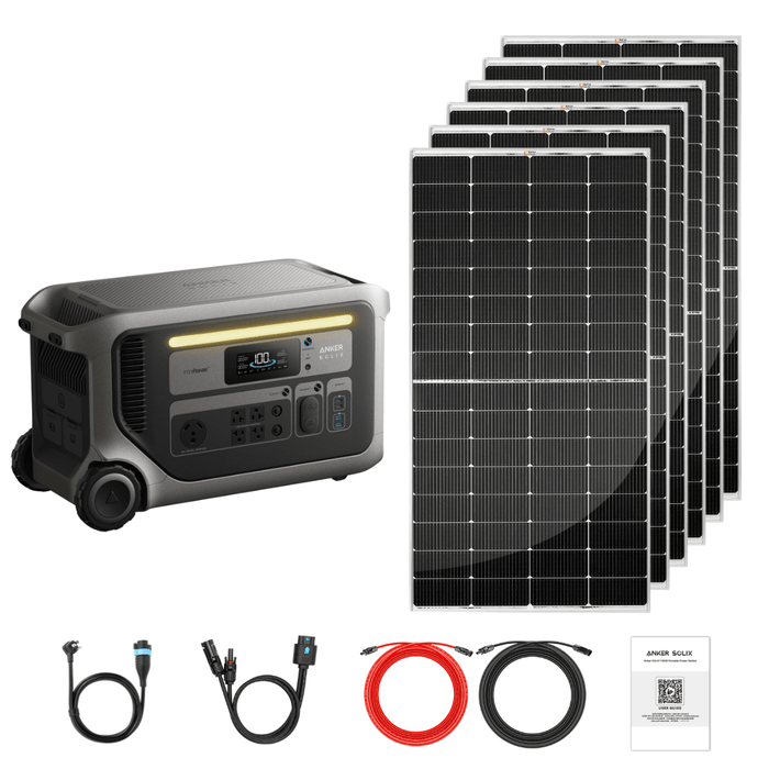 Anker SOLIX F3000 + Custom Solar Panels Kits - Off Grid Stores