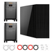 2 x Jackery Explorer 5000 Plus + Extra Batteries + 415W Solar Panels - Off Grid Stores