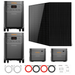 2 x Jackery Explorer 5000 Plus + Extra Batteries + 415W Solar Panels - Off Grid Stores