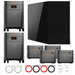 2 x Jackery Explorer 5000 Plus + Extra Batteries + 415W Solar Panels - Off Grid Stores