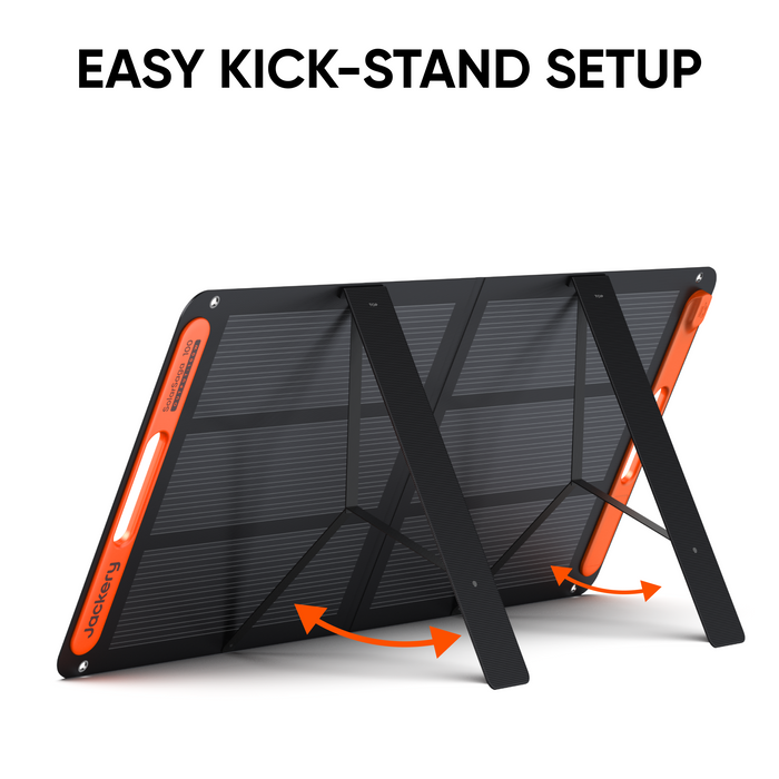 Jackery SolarSaga 100W Bifacial Monocrystalline Portable Solar Panel