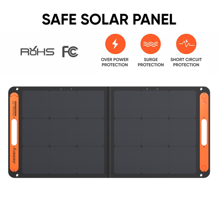 Jackery SolarSaga 100W Bifacial Monocrystalline Portable Solar Panel