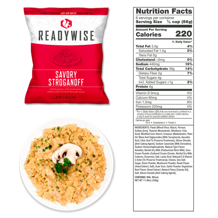 ReadyWise 240 Serving Package of Long Term Emergency Food Supply