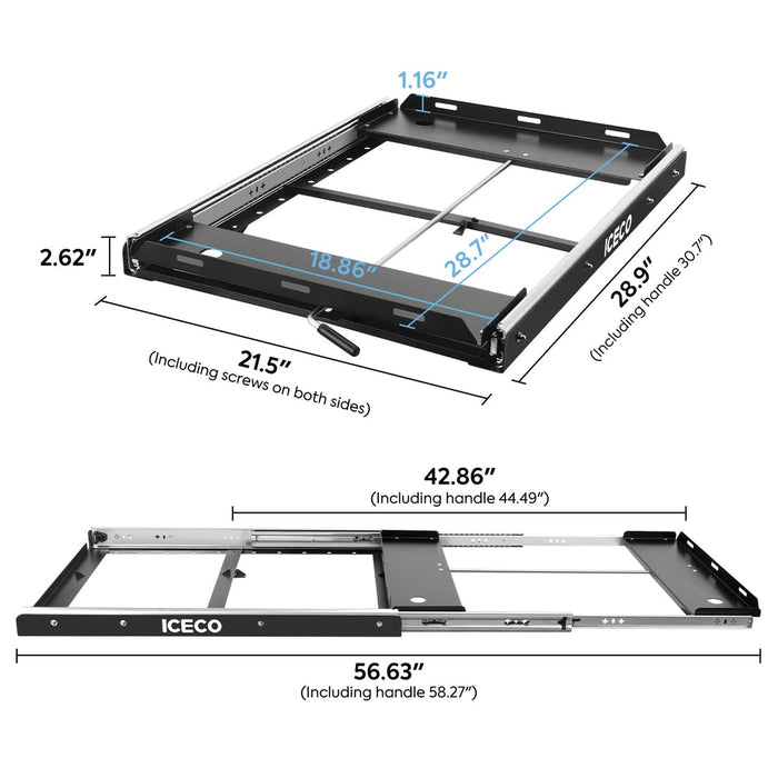 ICECO APL55/VL60PRO Slide Mount