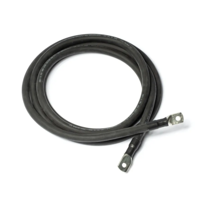 Spartan Power 1/0 AWG Black Pure Copper Terminated Welding Inverter Battery Cable