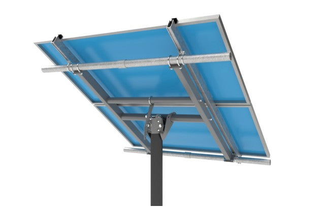 Tamarack Solar Top of Pole Mount for Two Solar Panels - 85 Inch Channel