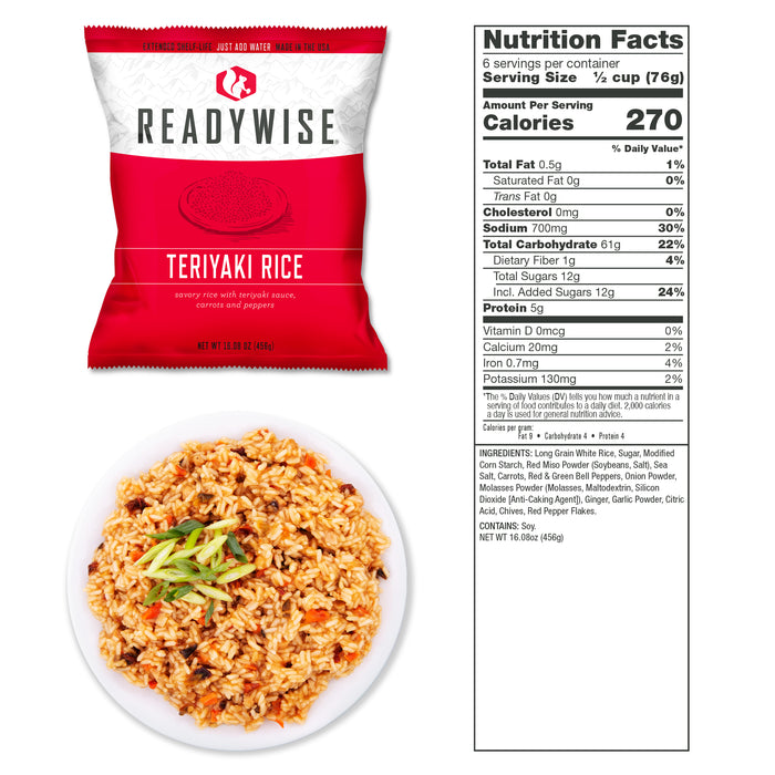 ReadyWise 240 Serving Package of Long Term Emergency Food Supply