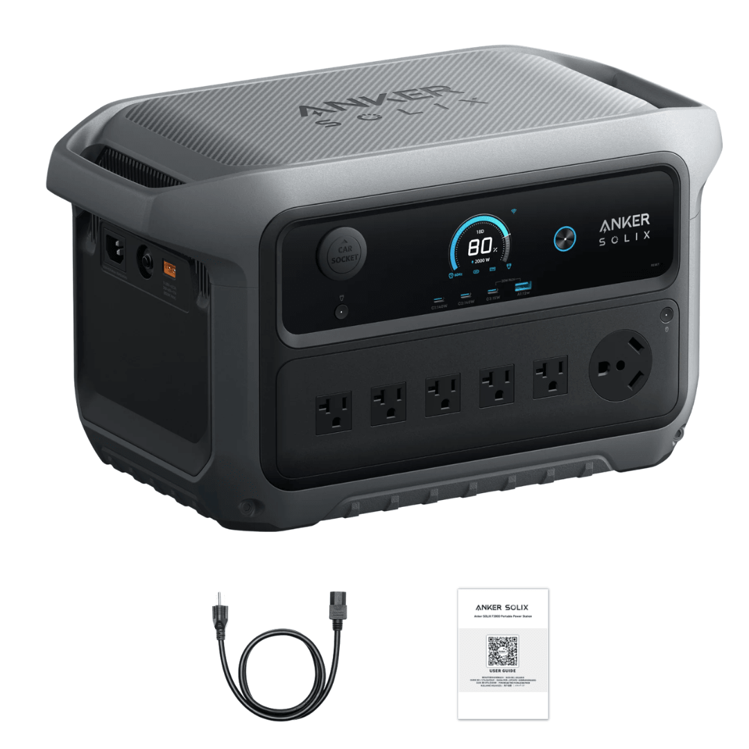 Anker SOLIX C2000 Gen 2 Portable Power Station - Off Grid Stores