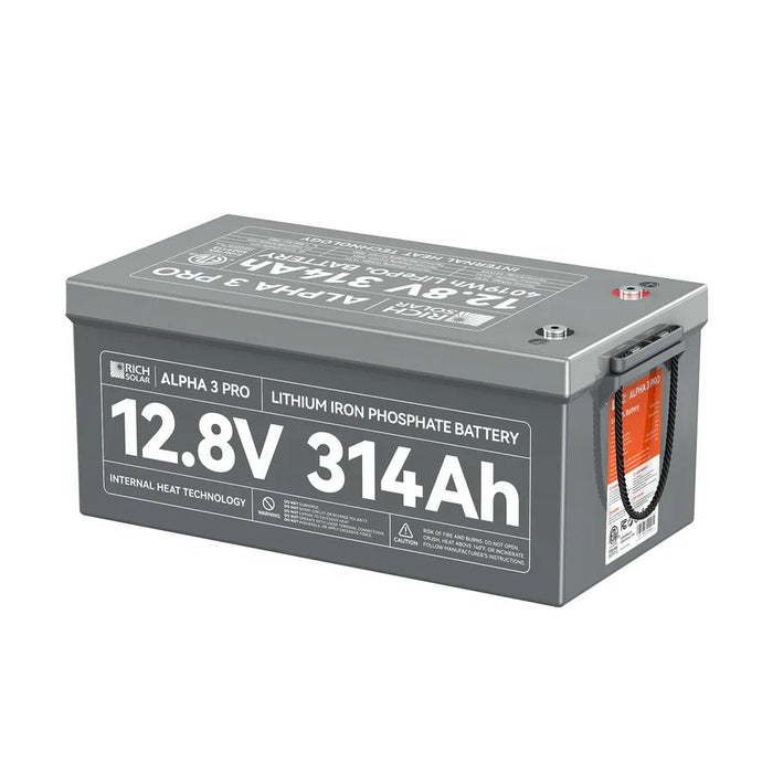 Rich Solar Alpha 3 12V 300Ah Lithium Iron Phosphate Battery - Off Grid Stores