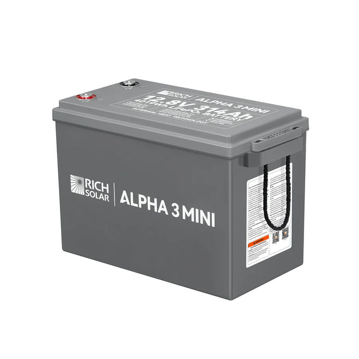 Rich Solar Alpha 3 12V 300Ah Lithium Iron Phosphate Battery - Off Grid Stores