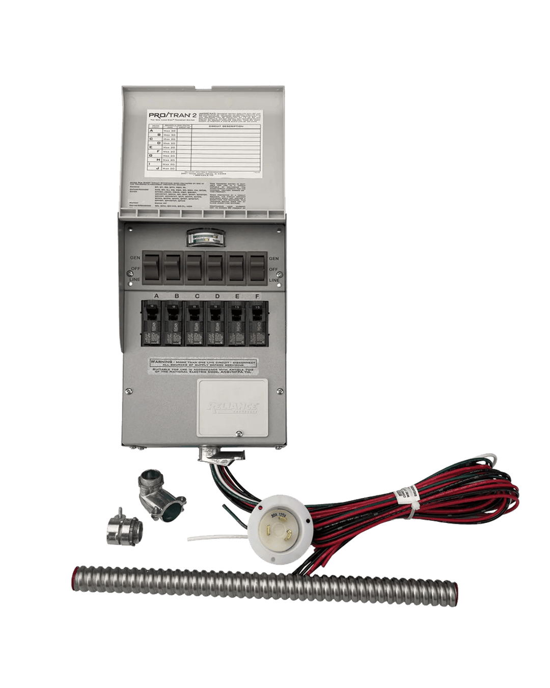 Anker SOLIX 120V Transfer Switch (30A Transfer Switch + Cable)