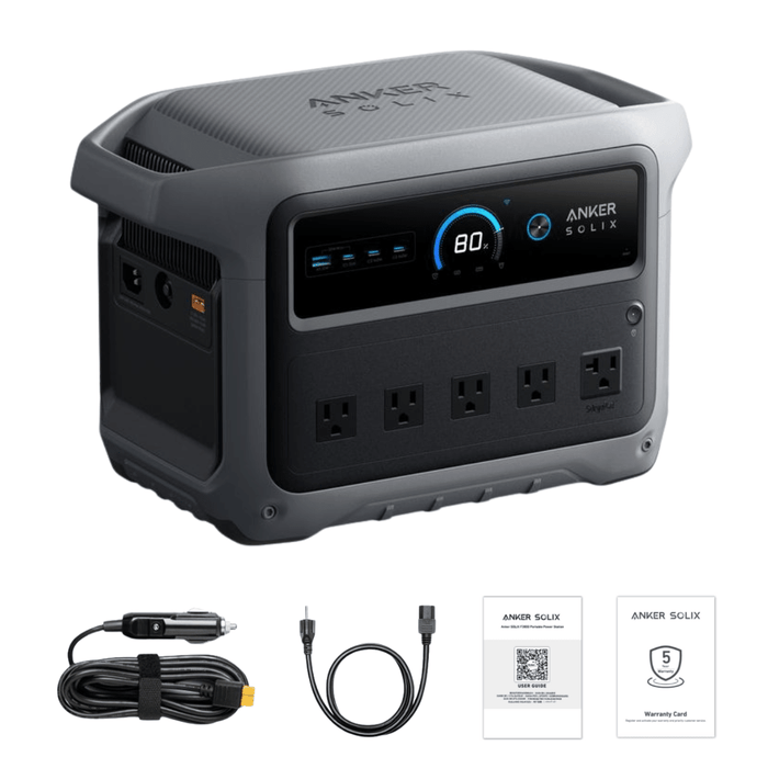 Anker SOLIX C1000 Gen2 2000W 1024Wh Portable Power Station - Off Grid Stores
