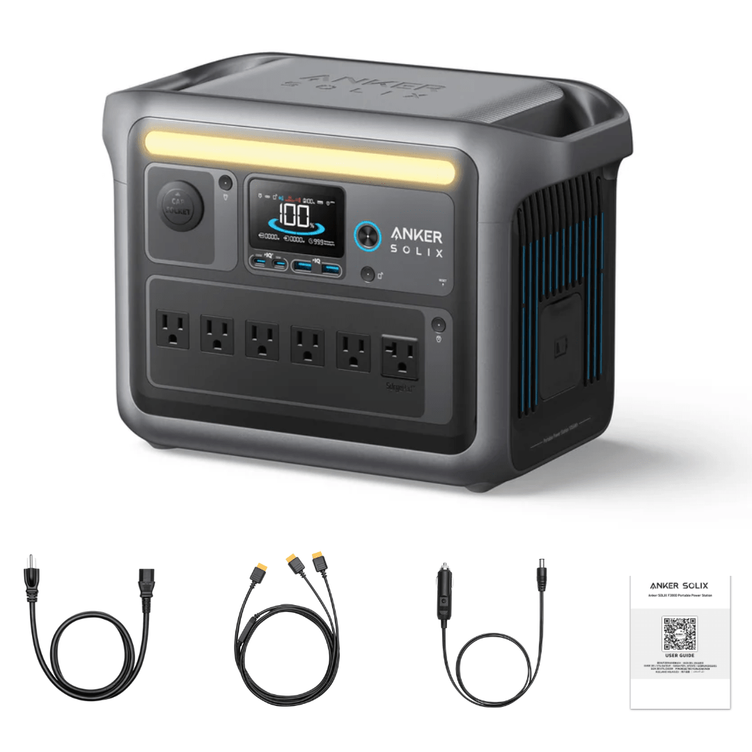 Anker SOLIX C1000X Portable Power Station - 1056Wh | 1800W - Off