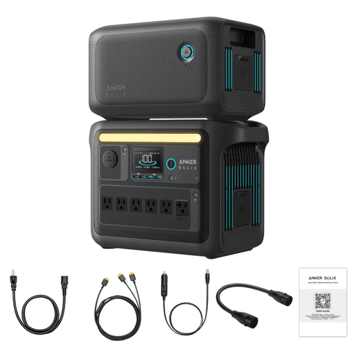 Anker SOLIX C1000X Portable Power Station with the Expansion Battery - Off Grid Stores