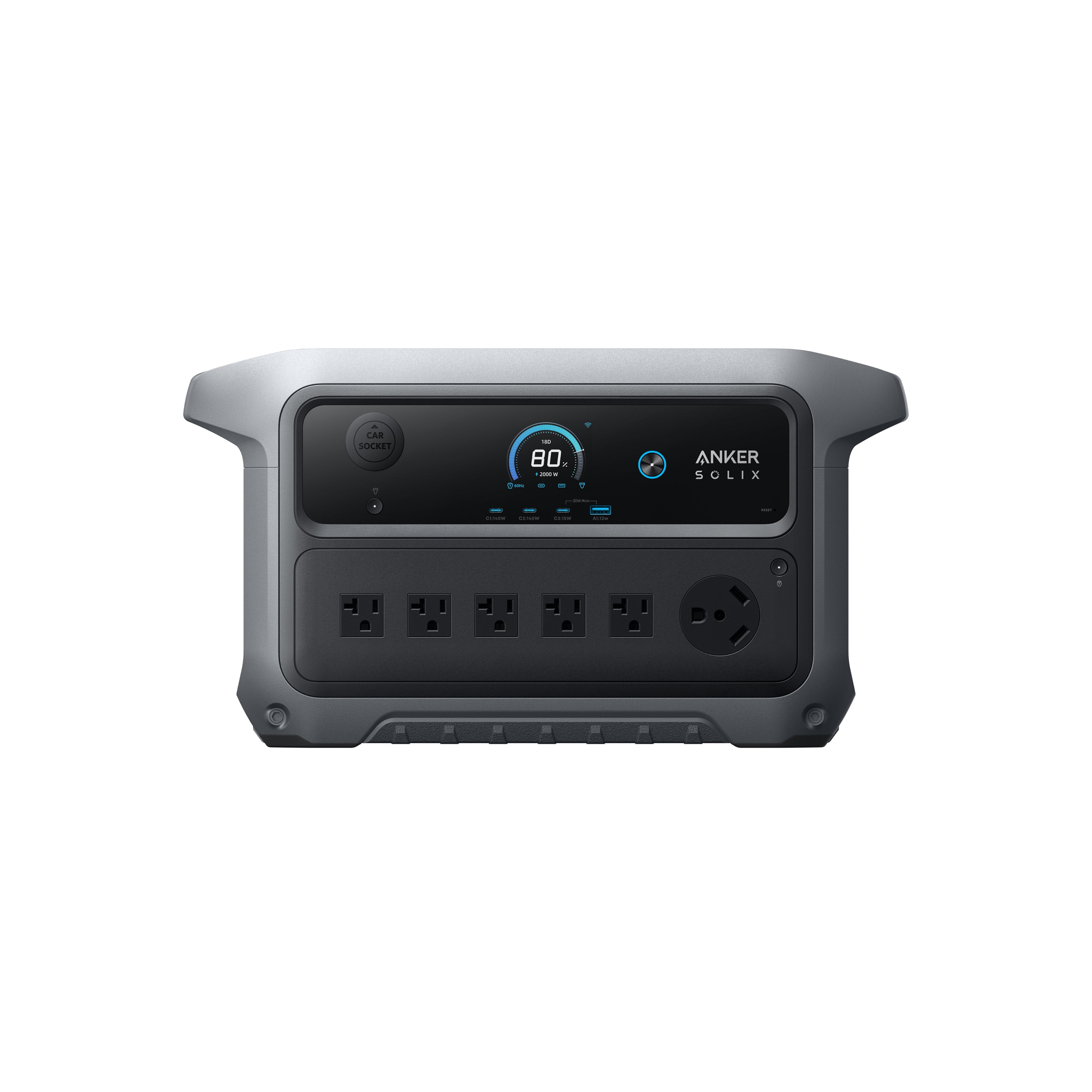 Anker SOLIX C2000 Gen 2 Portable Power Station - Off Grid Stores