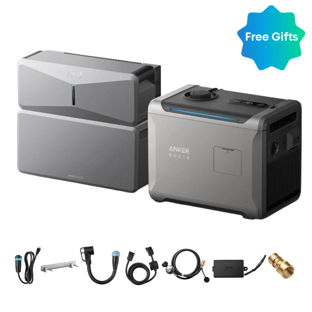 anker solix x1 price in usa Anker SOLIX G17E1141 E10 Infinite Backup Kit | 6kWh LiFePO4 Battery | 5X Backup Time