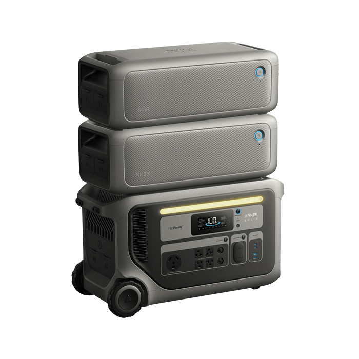 Anker SOLIX F3000 Solar Generator + Expansion Batteries - Off Grid Stores