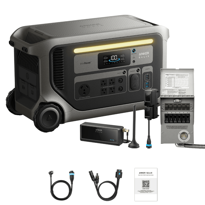 Anker SOLIX F3000 + Solar Panels + Power Saver Kit - Off Grid Stores